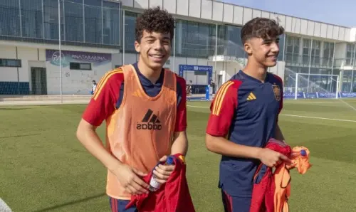 Real Madrid: el hijo de Marcelo brilla con luz propia