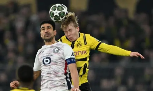 LOSC: Benjamin André se muestra satisfecho con la victoria en el derbi contra Lens