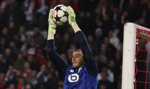 LOSC: Lucas Chevalier se sintió incómodo por el tifo de los aficionados del Lille