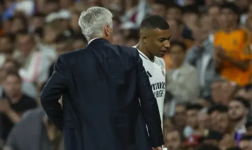 Carlo Ancelotti no considera a Mbappé como la mayor leyenda del Real Madrid