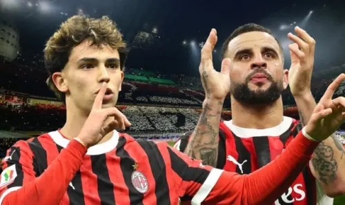 AC Milan: Kyle Walker tuvo un choque con João Félix