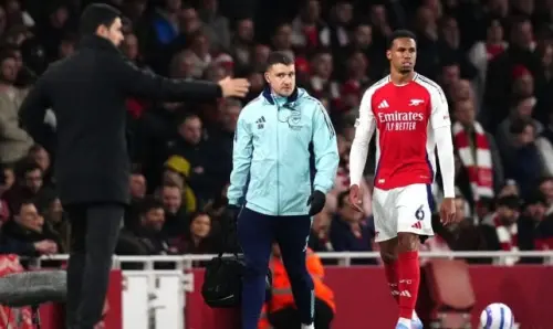 Arsenal: Gabriel se despide de la temporada