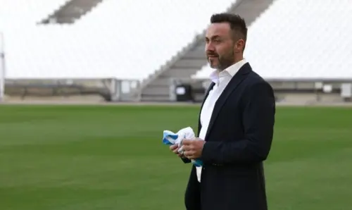 OM: la contundente respuesta de Roberto De Zerbi sobre el rumor del AC Milan.