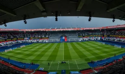 PSG-Angers: la pancarta del CUP contra Nasser Al-Khelaïfi