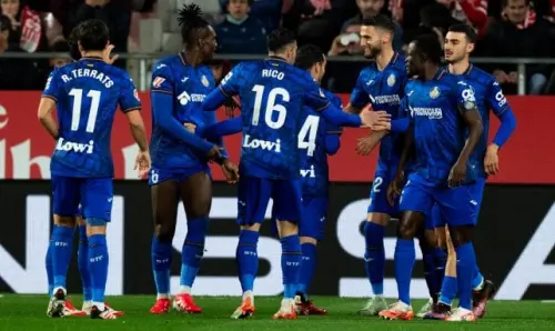 Liga: Getafe arrasa con Valladolid