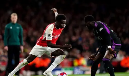 Arsenal: Bukayo Saka apoya a Vinicius Jr en la lucha contra el racismo
