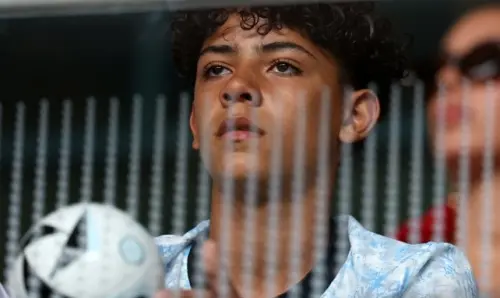 El hijo de Cristiano Ronaldo es fan de Lamine Yamal