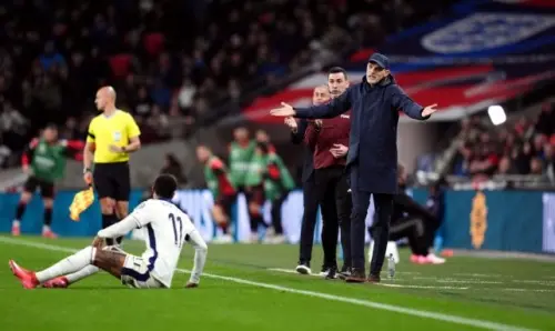 Inglaterra: Thomas Tuchel, enojado por la actuación de sus jugadores